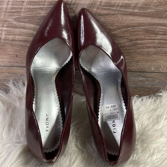 Fiona Ladies High 4” Stiletto Heel Dress Shoes, Brown, Size 7 - Picture 14 of 14